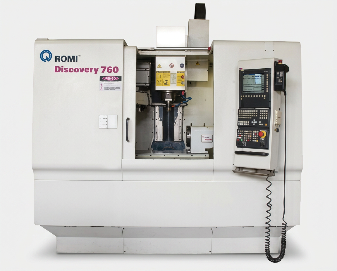 Centro de usinagem vertical ROMI Discovery 760 da Verissimo Solution