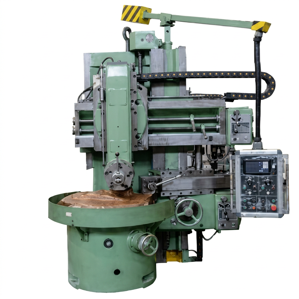 Torno vertical para peças de até 1.200 mm de diâmetro