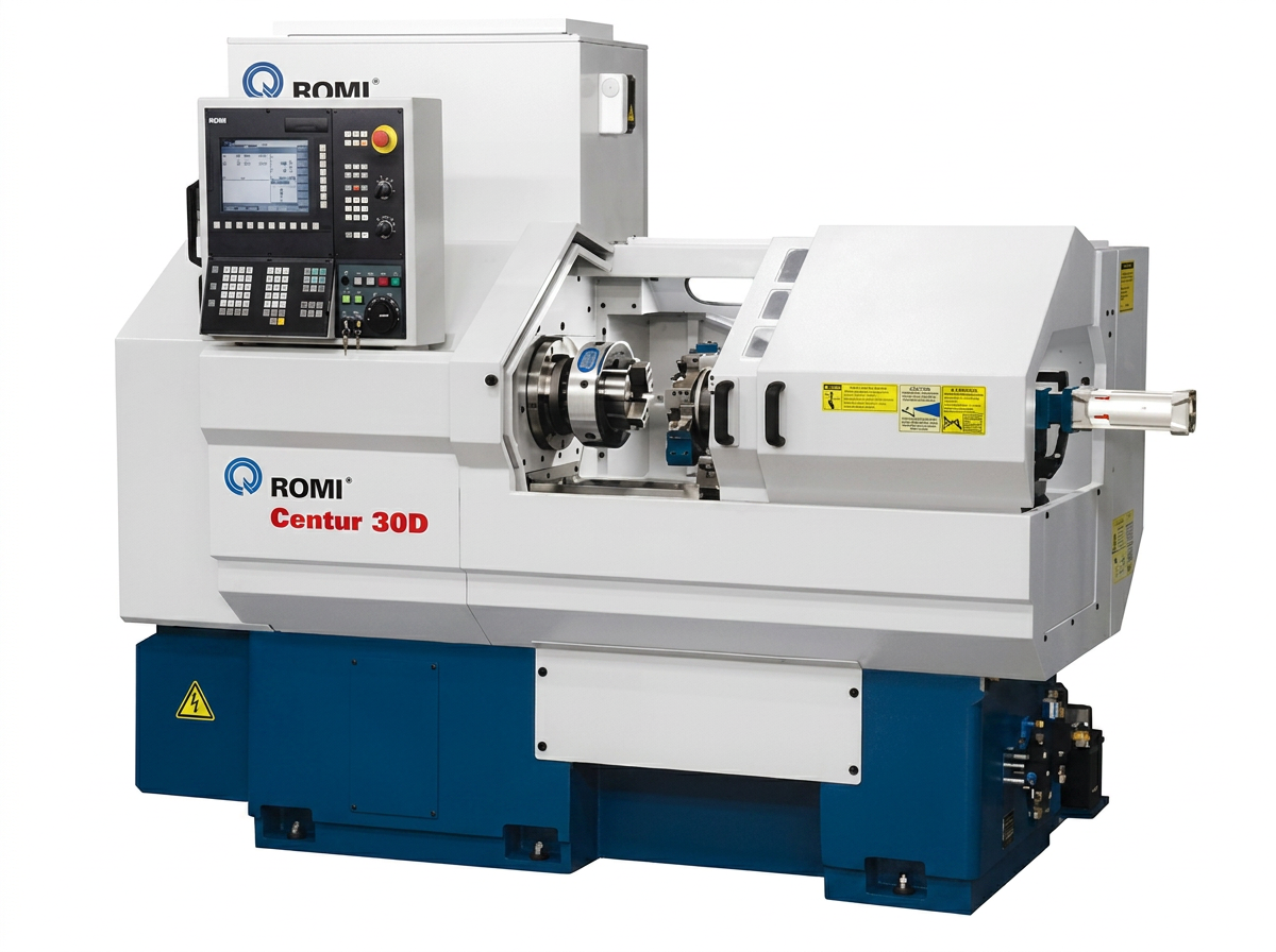 Torno CNC ROMI Centur 30D da Verissimo Solution